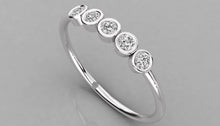 Charger l'image dans la galerie, Bague personnalisable 5pierres rondes