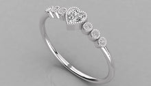 Charger l'image dans la galerie, Bague personnalisable coupe coeur