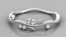Charger l'image dans la galerie, Bague personnalisable feuillage