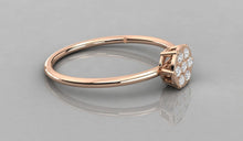 Charger l'image dans la galerie, Bague personnalisable avec au centre un cercle de 7pierres