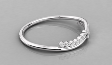 Charger l'image dans la galerie, Jonc personnalisable en vague