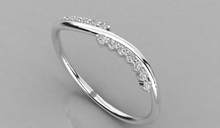 Charger l'image dans la galerie, Jonc personnalisable en vague