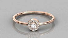 Charger l'image dans la galerie, Bague de type Halo personnalisable