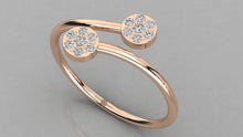Charger l'image dans la galerie, Bague personnalisable avec deux ronds