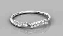 Charger l'image dans la galerie, Jonc personnalisable en vague