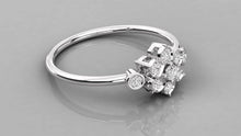 Charger l'image dans la galerie, Bague personnalisable en forme de fleur