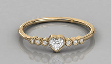 Charger l'image dans la galerie, Bague personnalisable coupe coeur
