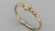 Charger l'image dans la galerie, Bague personnalisable coupe coeur