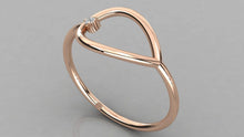 Charger l'image dans la galerie, Bague type Solitaire personnalisable en forme de goutte