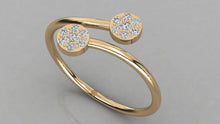 Charger l'image dans la galerie, Bague personnalisable avec deux ronds