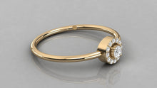 Charger l'image dans la galerie, Bague de type Halo personnalisable