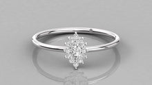 Charger l'image dans la galerie, Bague de type Halo avec Marquise personnalisable